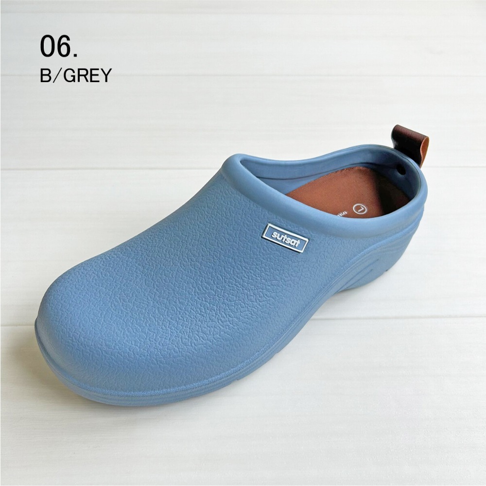 [現貨]日本  sutsat  jou jou lier 防水拖鞋 穆勒鞋 包頭鞋 23-24.5cm-規格圖7