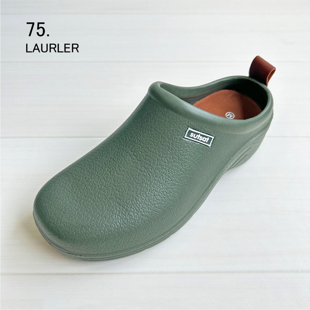 [現貨]日本  sutsat  jou jou lier 防水拖鞋 穆勒鞋 包頭鞋 23-24.5cm-規格圖7