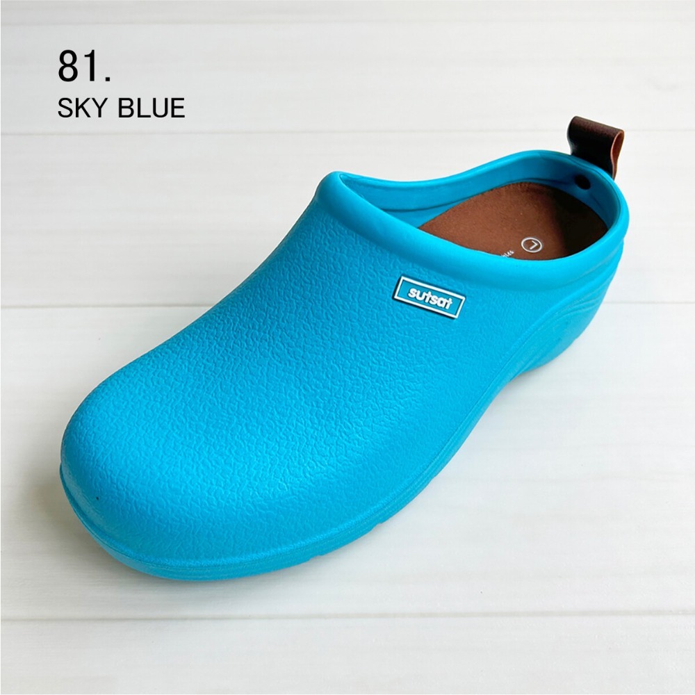 [現貨]日本  sutsat  jou jou lier 防水拖鞋 穆勒鞋 包頭鞋 23-24.5cm-規格圖7