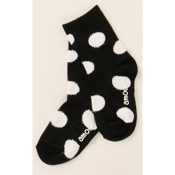 [現貨] 日本 aube 兒童短襪 兒童襪 防滑襪 兒童毛茸茸混紡襪子 16-21cm 5013 5014-規格圖4