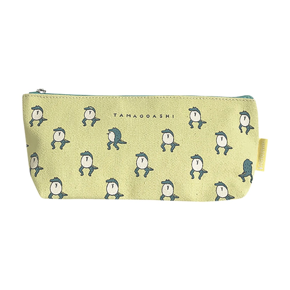 日本 GLORIA 蛋腿帆布袋 筆袋 船型袋 化妝包 筆袋 帆布包-規格圖4