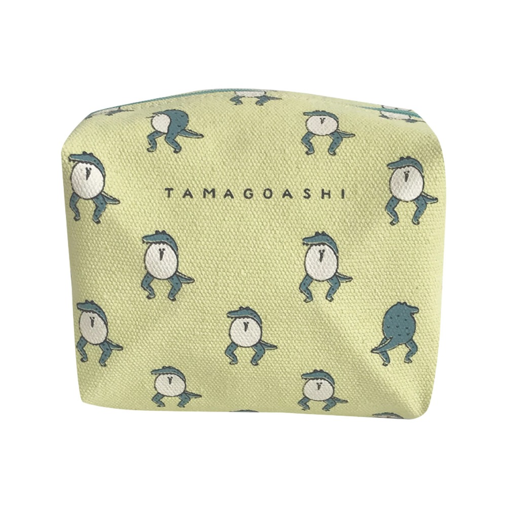 日本 GLORIA 蛋腿帆布袋 筆袋 船型袋 化妝包 筆袋 帆布包-規格圖4