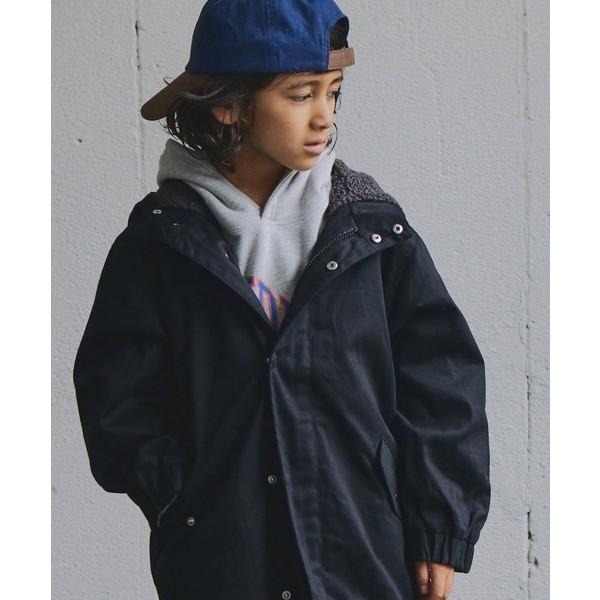 [現貨] PAIRMANON STREET 軍裝長版連帽大衣外套 軍裝M51大衣 兒童大衣-細節圖5