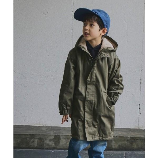 [現貨] PAIRMANON STREET 軍裝長版連帽大衣外套 軍裝M51大衣 兒童大衣-細節圖6