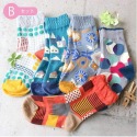 日本 北歐風 兒童襪 幼童襪 親子襪 男女通用 中長襪 15-19cm 20-24cm-規格圖4