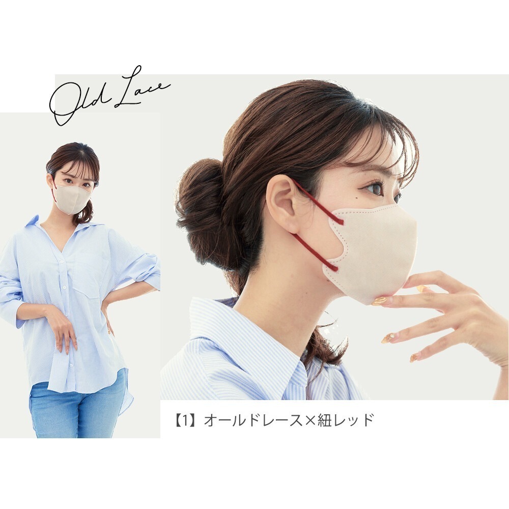 [現貨] 日本 masclub 3D口罩 3D涼感口罩 10枚入-規格圖3