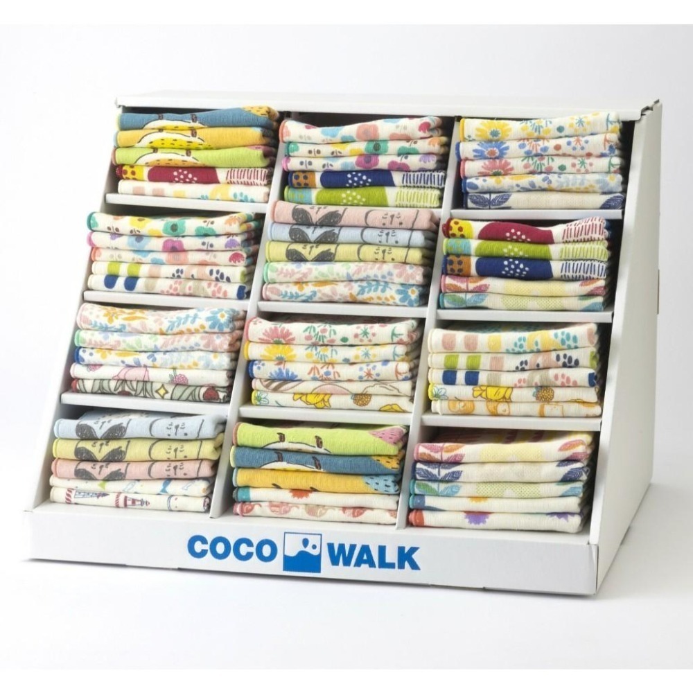 [現貨] 日本製 COCOWALK 迷你手帕 兒童手帕 幼兒園手帕 口水巾 紗布巾 方巾 紗布毛巾-細節圖2