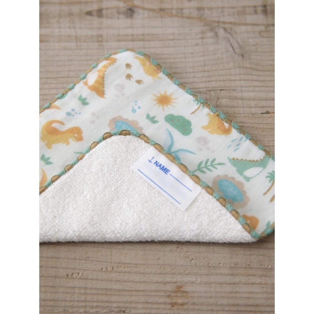 [現貨] 日本製 COCOWALK 迷你手帕 兒童手帕 幼兒園手帕 口水巾 紗布巾 方巾 紗布毛巾-細節圖3