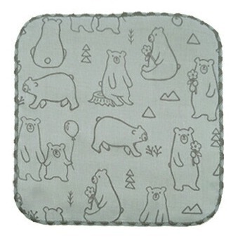 [現貨] 日本製 COCOWALK 迷你手帕 兒童手帕 幼兒園手帕 口水巾 紗布巾 方巾 紗布毛巾-規格圖8