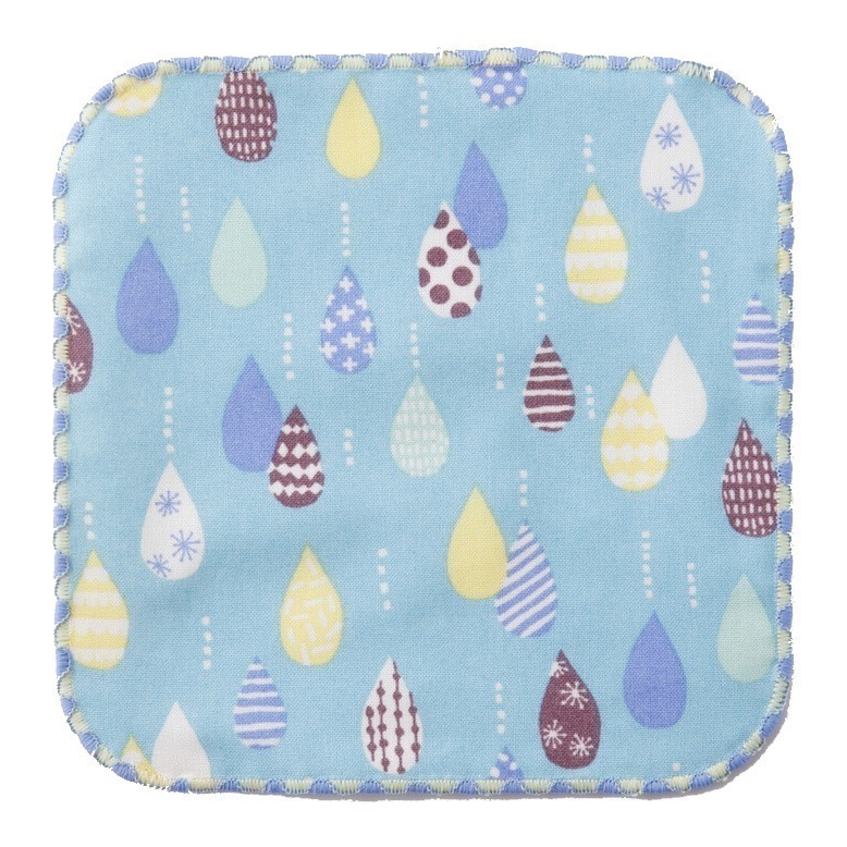 [現貨] 日本製 COCOWALK 迷你手帕 兒童手帕 幼兒園手帕 口水巾 紗布巾 方巾 紗布毛巾-規格圖8