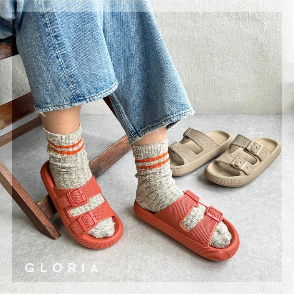 [現貨] 日本  jou jou lier 厚底輕便涼拖鞋 EVA拖鞋-細節圖3