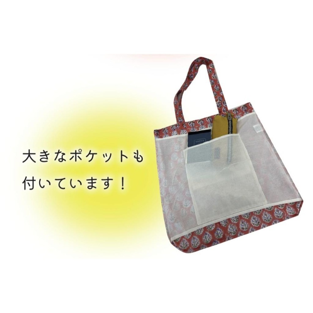 [現貨] 日本 jou jou lier 毛巾刺鏽帆布包 側揹包 帆布側背包 購物袋-細節圖6