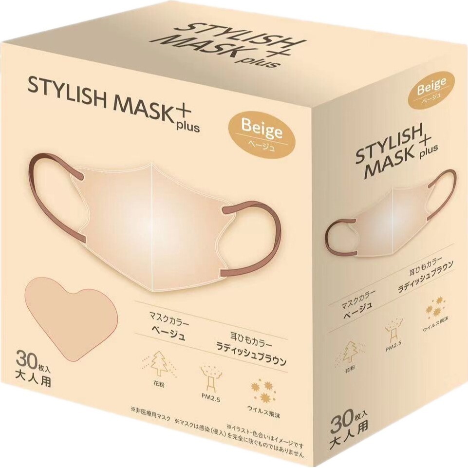 [現貨] 日本 STYLISH MASK+3D口罩 涼感口罩 10枚入 30枚入-規格圖4