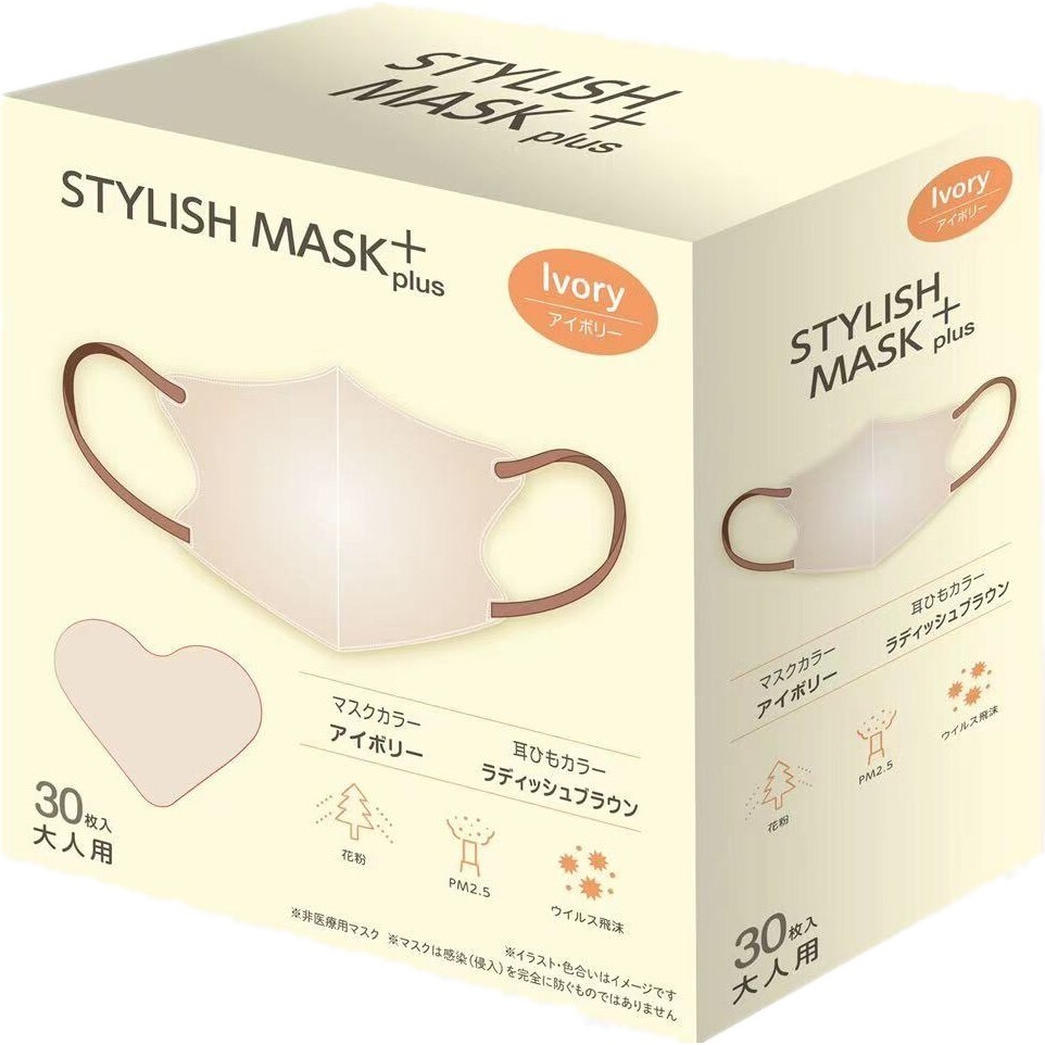 [現貨] 日本 STYLISH MASK+3D口罩 涼感口罩 10枚入 30枚入-規格圖4