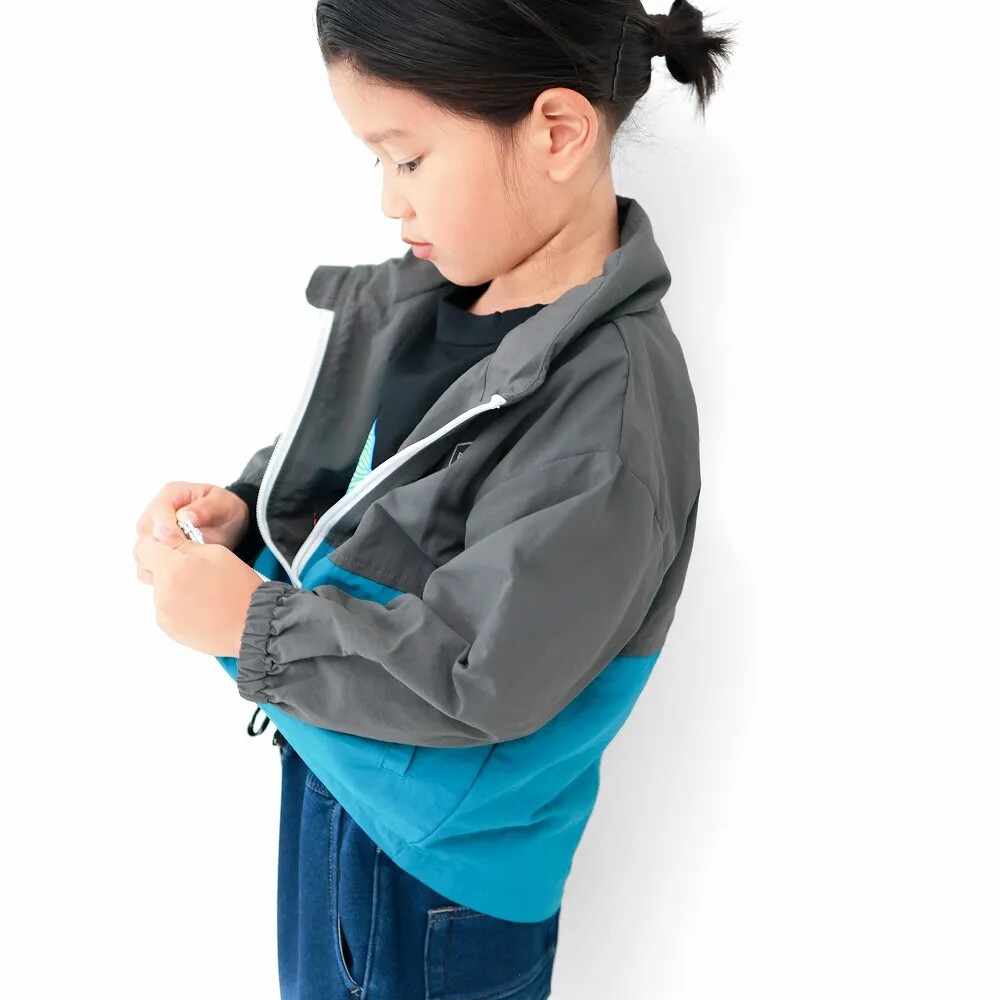 [現貨] 日本 L.COPECK 兒童風衣外套 110-160cm-細節圖4