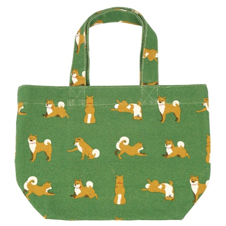 [現貨]日本 FRIENDSHILL 帆布袋 午餐袋 便當袋 手提袋 迷你托特包-規格圖5