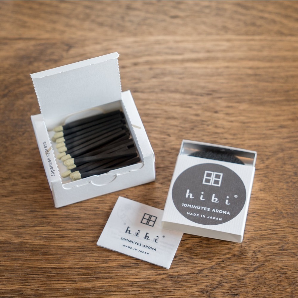 [現貨] 日本 淡路島 hibi 薰香火柴 天然薰香火柴 香氛火柴 日本線香 8入 30入-規格圖4