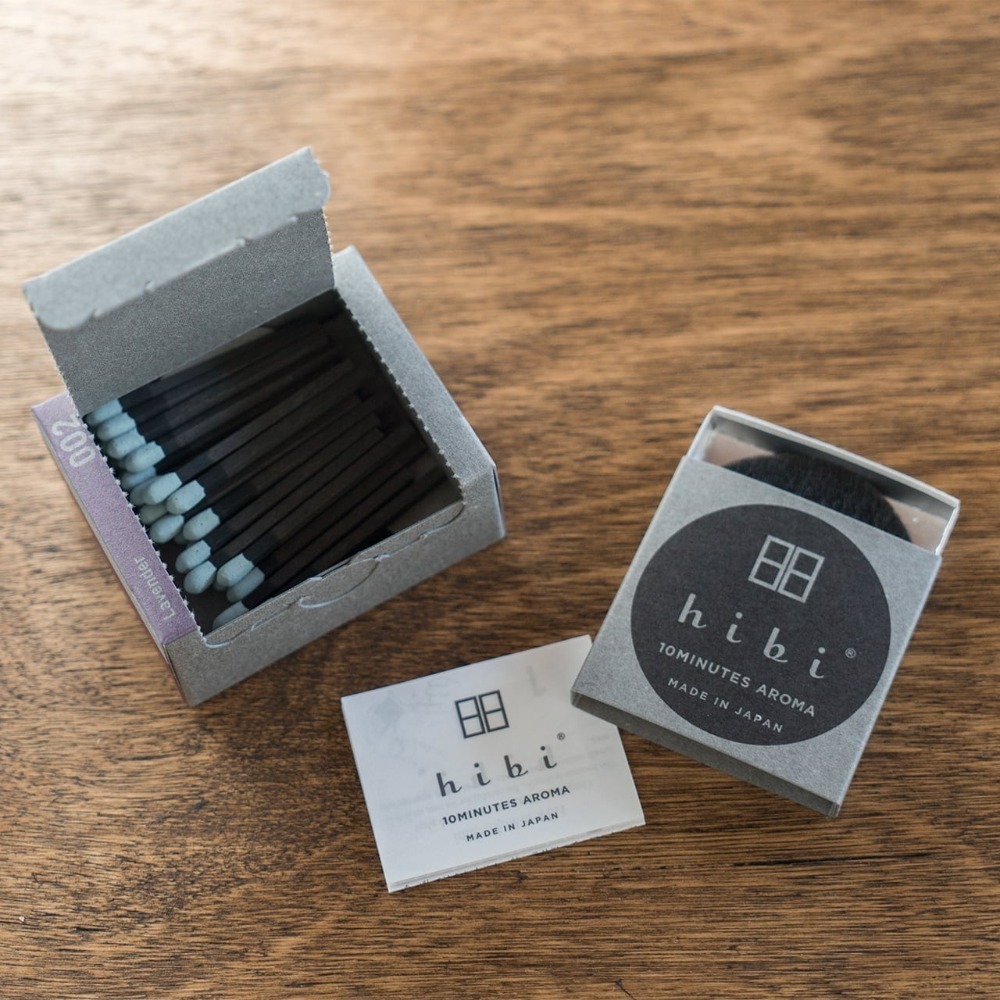 [現貨] 日本 淡路島 hibi 薰香火柴 天然薰香火柴 香氛火柴 日本線香 8入 30入-規格圖4