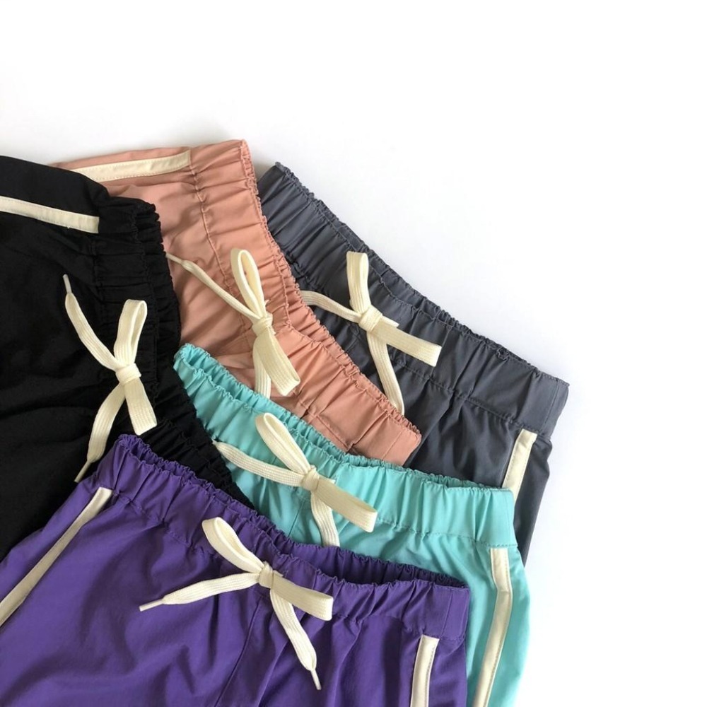 [現貨] L.COPECK涼感 速乾 防紫外線 女童短褲  女童彈性短褲 130-160cm-細節圖2