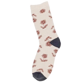 [現貨] 日本 Aube秋冬厚絨襪  22〜24cm 5052/5053/5054-規格圖7