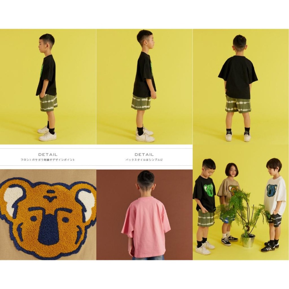 [2025新款] 日本 pairmanon 兒童T恤 男童T恤 女童T恤 男女通用 100-150cm-細節圖2