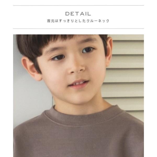 [現貨]日本 pairmanon 兒童圓領大學T 刷毛大學T  男女通用 110-150cm-細節圖2