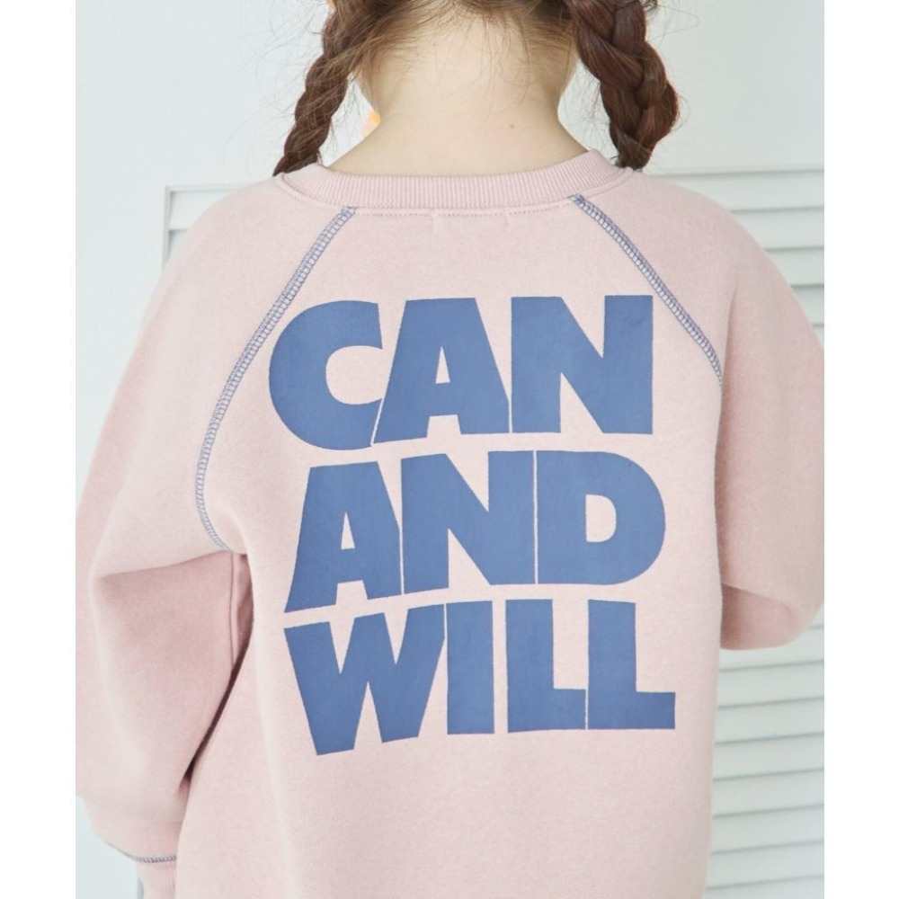 [現貨]日本 pairmanon 兒童圓領大學T 刷毛大學T  男女通用 110-150cm-細節圖6