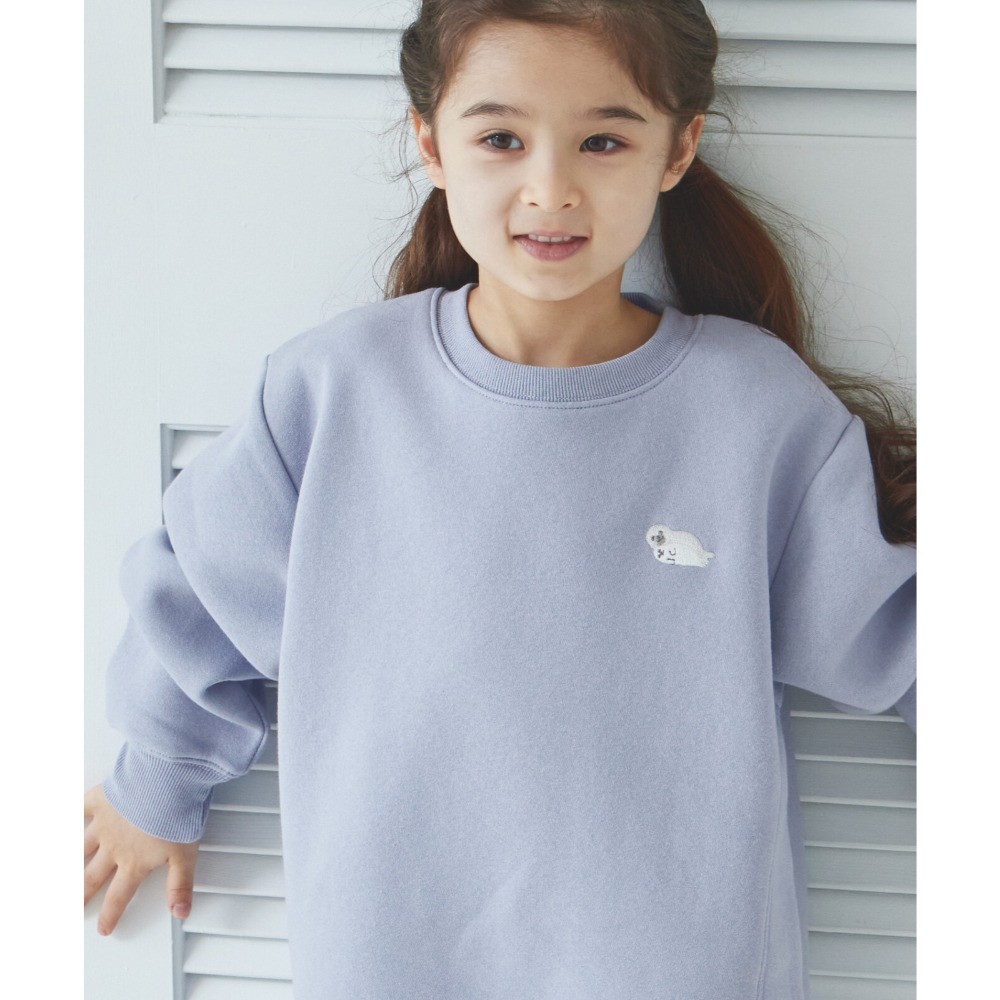 [現貨]日本 pairmanon 兒童圓領大學T 刷毛大學T  男女通用 110-150cm-規格圖8