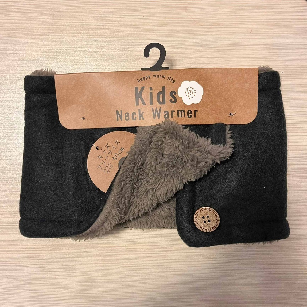 [現貨] 日本aube 日本脖圍 兒童脖圍 雙面脖圍 圍巾-規格圖9