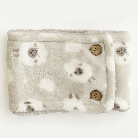 [現貨] 日本aube 日本脖圍 兒童脖圍 雙面脖圍 圍巾-規格圖9