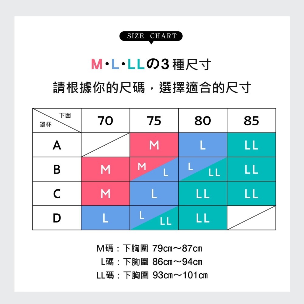 日本 Lucien 無鋼圈內衣 網眼布料 吸濕 排汗 速乾 華歌爾副牌-細節圖10