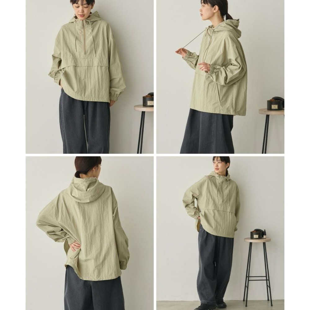 [現貨] 日本 Sans Souci 34+ 防潑水尼龍 防風上衣 跑者上衣-細節圖7