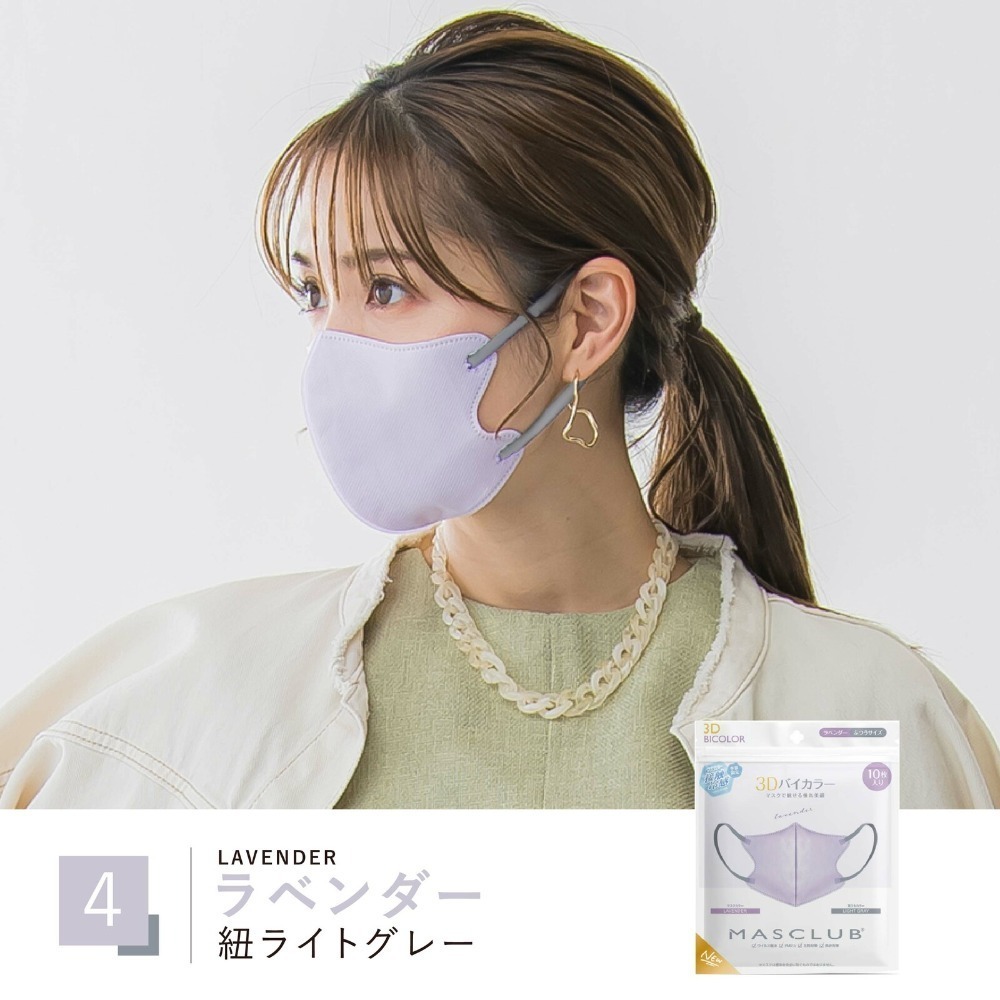 [現貨]日本 arbol 同款口罩 MASCLUB 3D口罩 涼感口罩 STYLISH MASK+10枚入-規格圖8