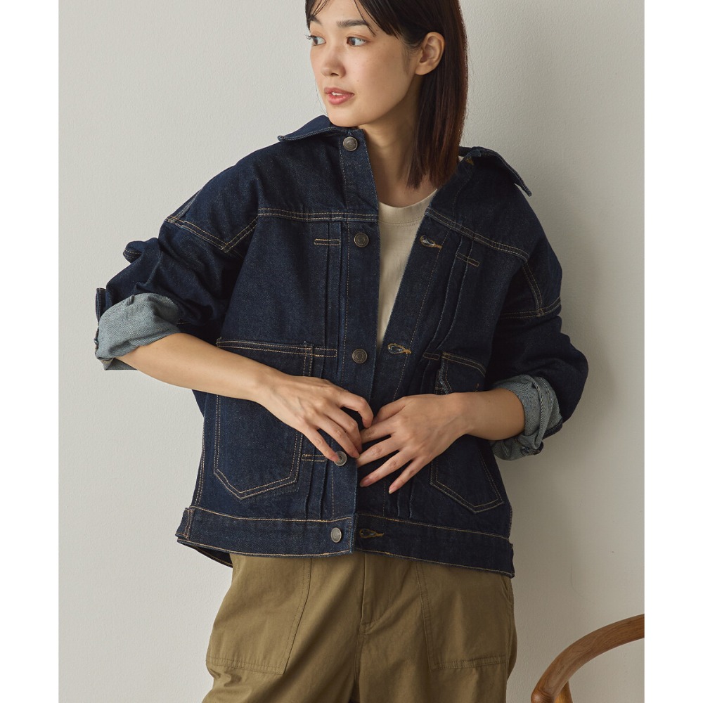 [現貨] 日本 Sans Souci 34+ 寬鬆牛仔外套 M-L-規格圖8