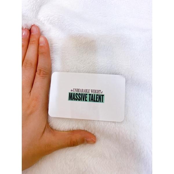 《HQ絨毛娃娃》全新現貨 正版電影周邊 超吉任務 凱吉CIA識別證 超吉任務識別證-細節圖3