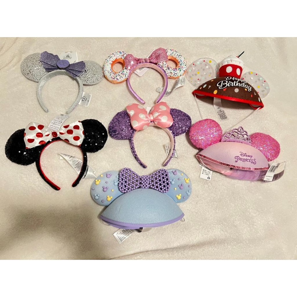 [現貨] 美國 迪士尼 代購 正版 Minnie Mouse 2023年 米妮 髮圈 髮箍 Disney-細節圖2