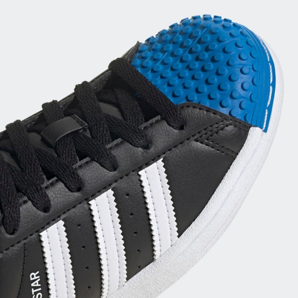 [現貨] 美國 代購 adidas superstar j 愛迪達 聯名 樂高 lego 全新現貨-細節圖2