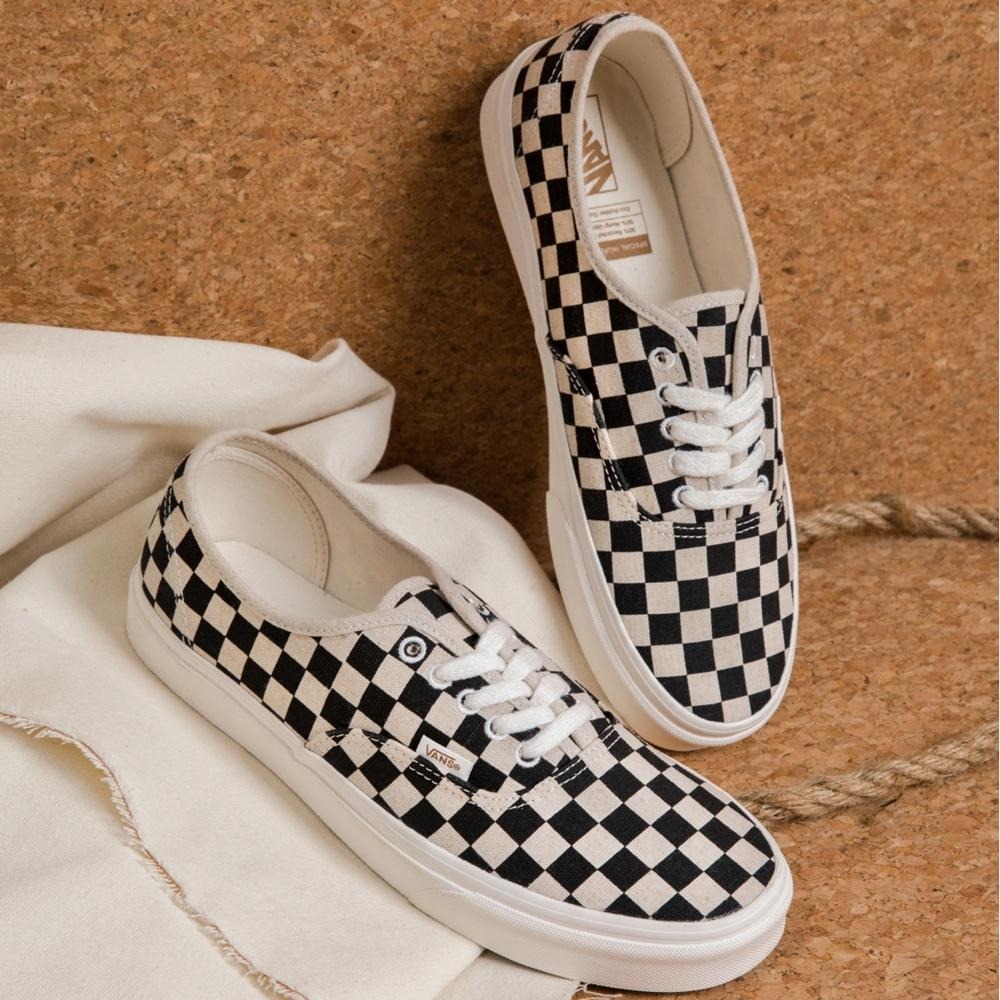 [現貨] 韓國代購 正品 VANS Old Skool 棋盤格 懶人鞋 踩腳 環保材質 男女帆布鞋 情侶板鞋 情侶鞋-細節圖7