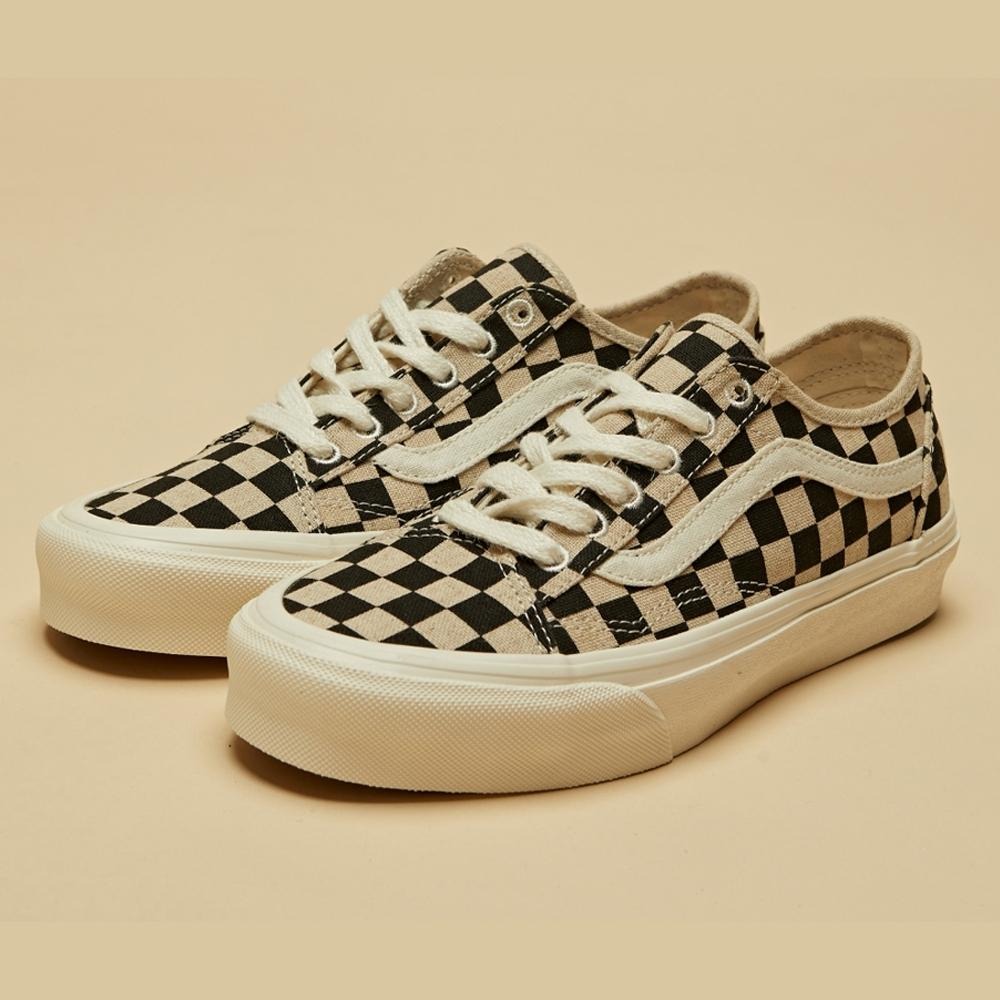[現貨] 韓國代購 正品 VANS Old Skool 棋盤格 懶人鞋 踩腳 環保材質 男女帆布鞋 情侶板鞋 情侶鞋-細節圖8