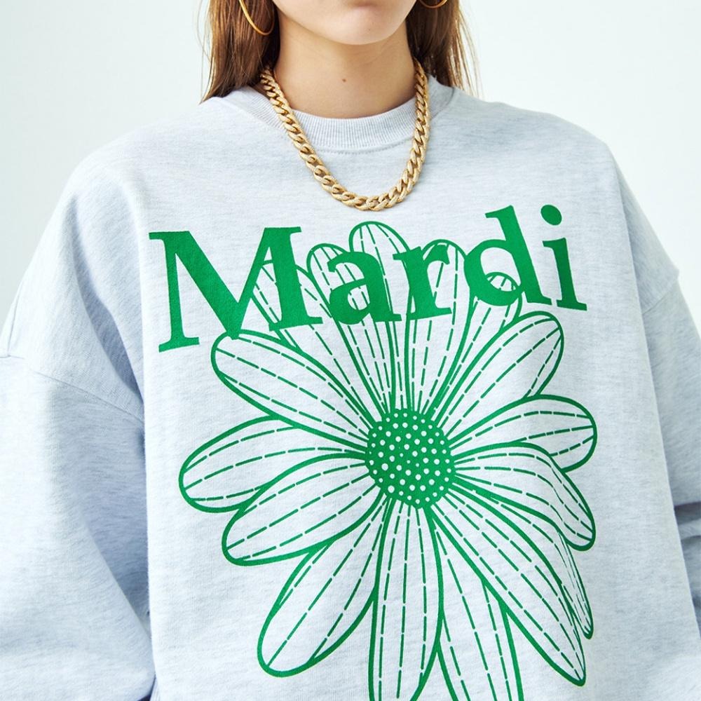 [現貨] 韓國門市正品 Mardi mercredi 秋冬 大學T 衛衣 金高銀 김고은 短T 門市直購 非東大門打板衣-細節圖2