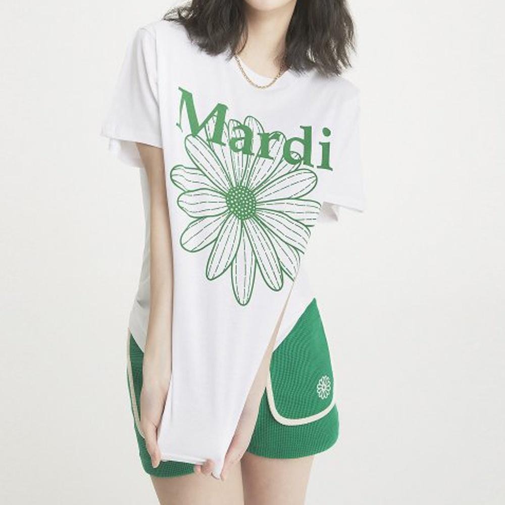 [現貨] 韓國門市正品 Mardi mercredi 秋冬 大學T 衛衣 金高銀 김고은 短T 門市直購 非東大門打板衣-細節圖6