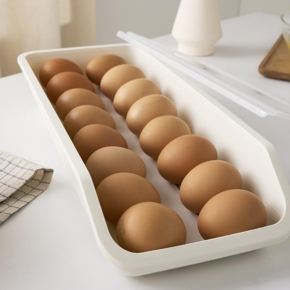 [現貨] 韓國直送 韓國 雞蛋收納盒 易開罐收納盒  抽屜式雞蛋收納盒 韓國製 兩色可選-細節圖5