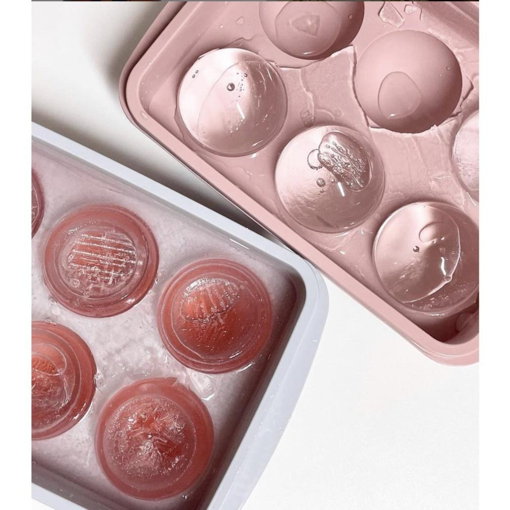 現貨!! 韓國製 威士忌冰塊球 製冰神器 球型冰塊  食品級矽膠材質 球型製冰盒 6格 球型製冰組合 製冰神器-細節圖4