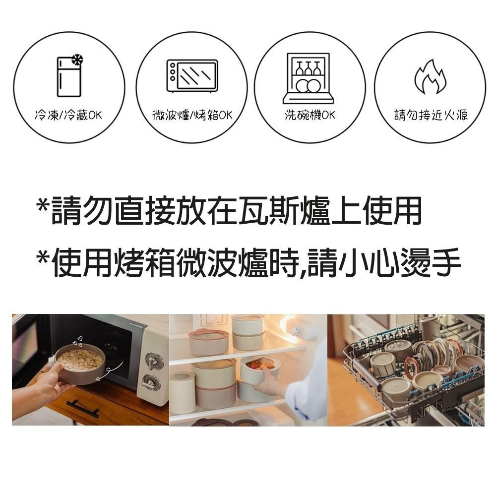 [現貨] 韓國直進 大廠 Fika The Porcelain One 100% 陶瓷食物容器 700ml 1000ml-細節圖2