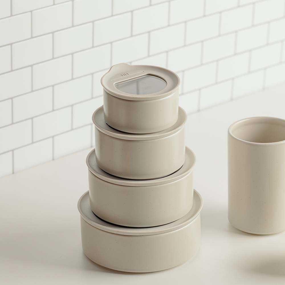 [現貨] 韓國直進 大廠 Fika The Porcelain One 100% 陶瓷食物容器 700ml 1000ml-細節圖4