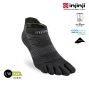 【injinji】Run輕量吸排五趾隱形襪NX (黑色) - NAA13 | 五趾襪 隱形襪 吸濕排汗 中性襪-規格圖7