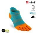 【injinji】Run輕量吸排五趾隱形襪NX (橘柚色) - NAA13 | 五趾襪 隱形襪 中性襪-規格圖6