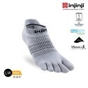 【injinji】女 Run輕量吸排五趾隱形襪NX(灰色) - WAA9093 | 五趾襪 隱形襪 女襪-規格圖8