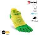 【injinji】女 Run輕量吸排五趾隱形襪NX(柑橘黃) -WAA90 | 五趾襪 隱形襪 女襪-規格圖5