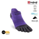 【injinji】女 Run輕量吸排五趾隱形襪NX(夜空紫) -WAA90 | 五趾襪 隱形襪 女襪-規格圖6